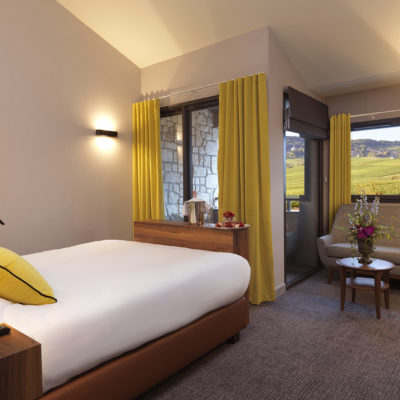 Chambre Jaune - Hotel Restaurant Grains d'Argent