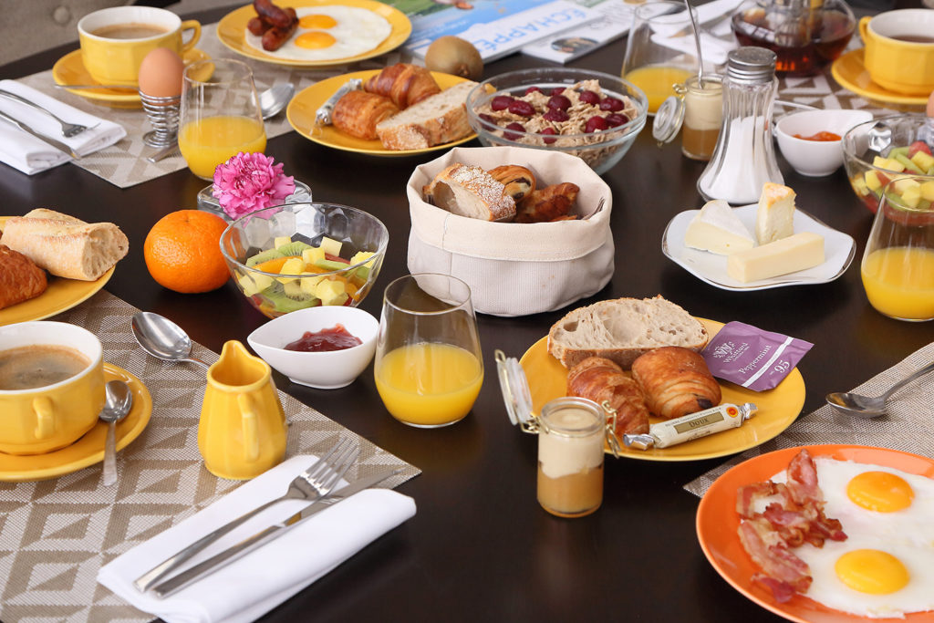 Photo Petit déjeuner - Hotel Restaurant les grains d'argent